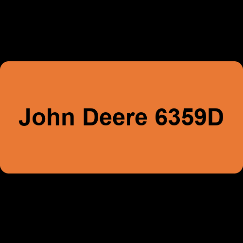 John Deere 6359D